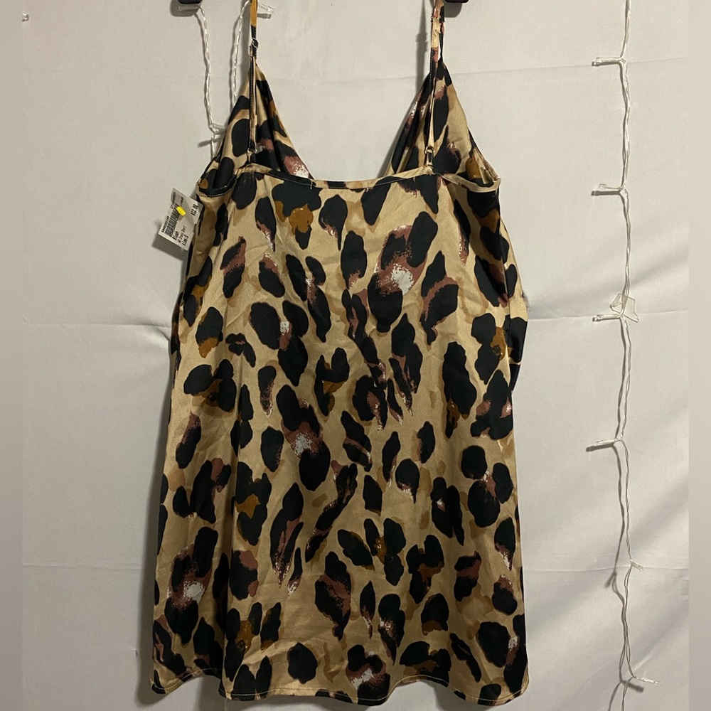Blush Animal Print Mini Dress - Picture 4 of 5